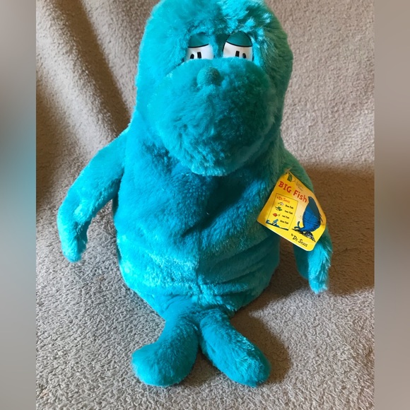 Blue Fish from Dr. Seuss 12” Plush - Picture 2 of 5